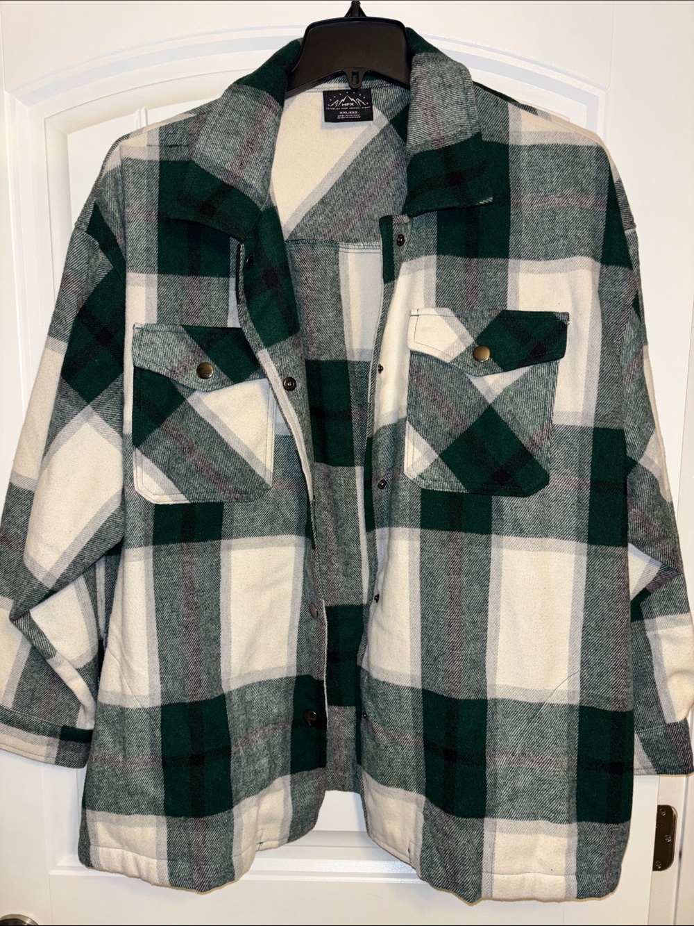 Heavy Flannel Plaid HFX Button Up Jacket